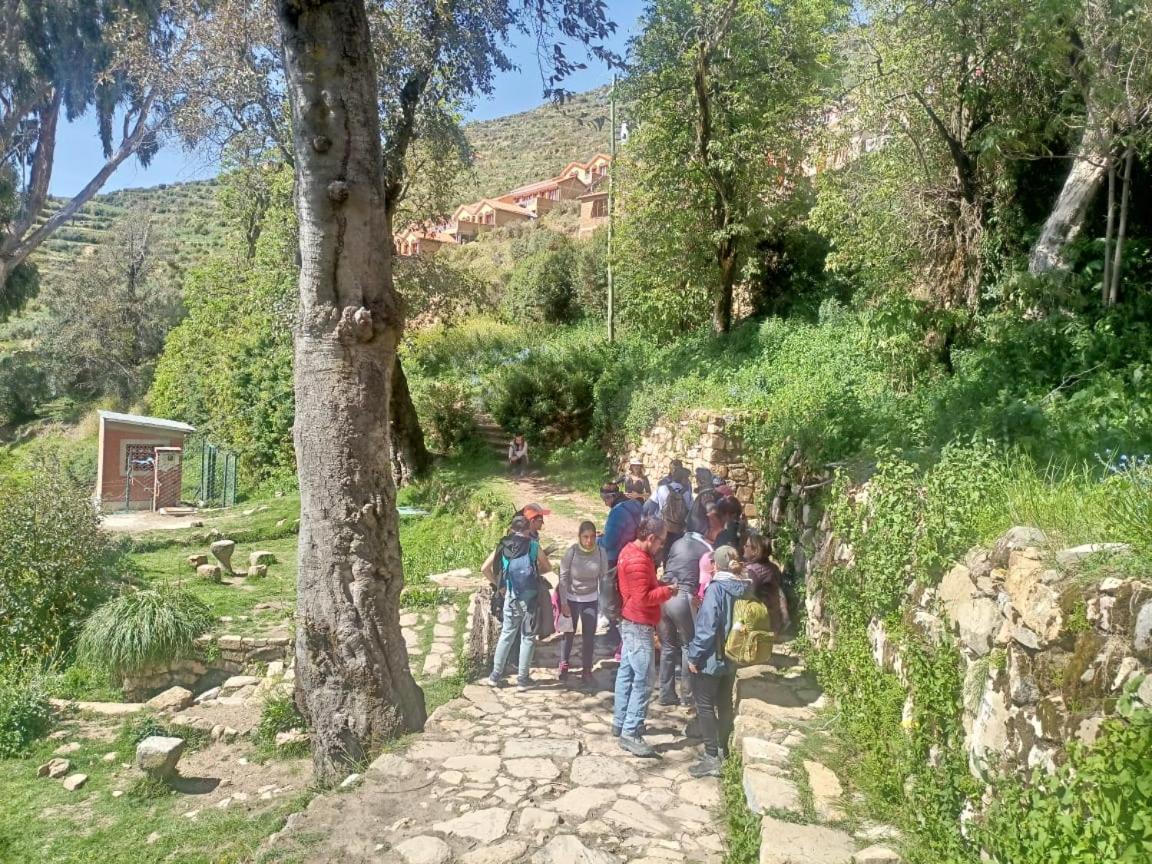 Hostal Inca Uma Comunidad Yumani Eksteriør bilde