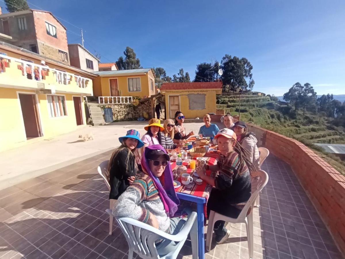 Hostal Inca Uma Comunidad Yumani Eksteriør bilde