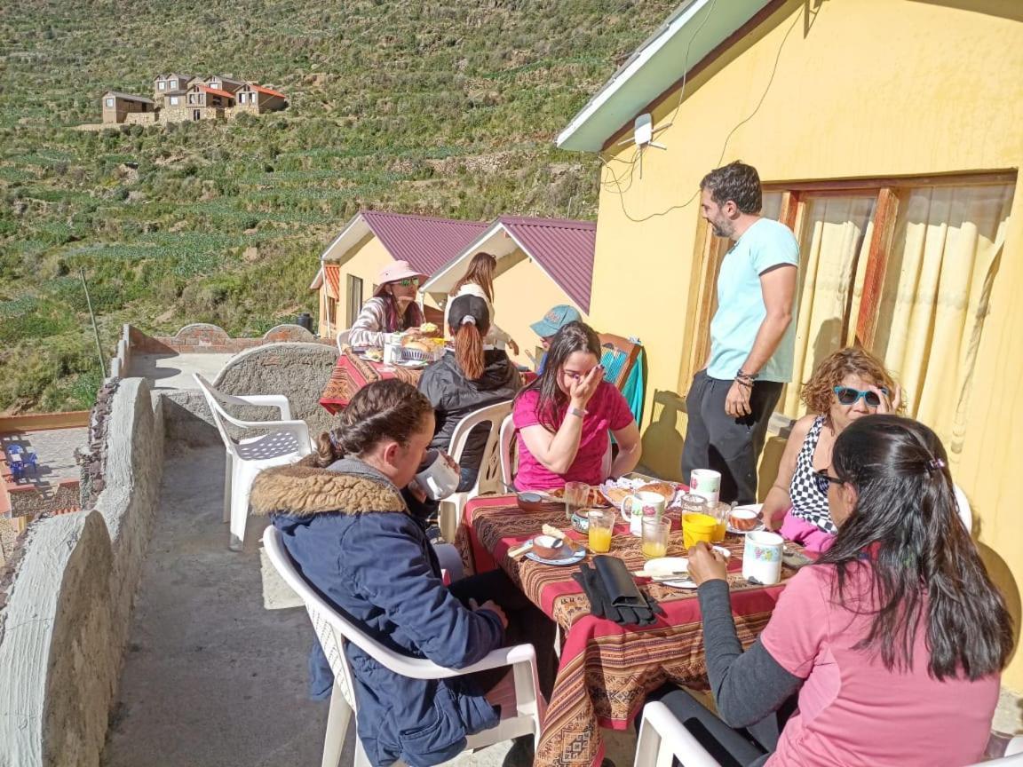 Hostal Inca Uma Comunidad Yumani Eksteriør bilde